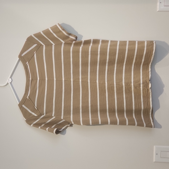 Banana Republic Striped Cozy Slub Tee - Picture 2 of 3